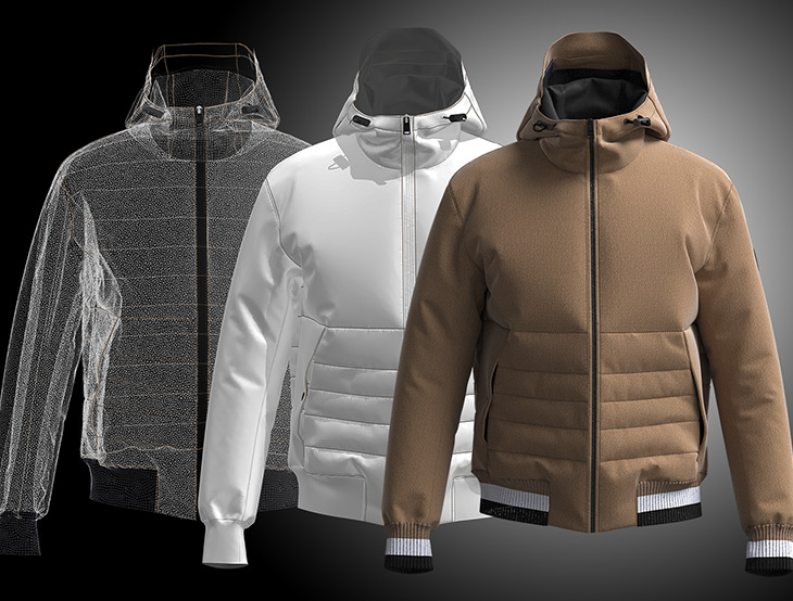 NEW Digital – Three jackets (photo)